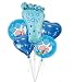 SGODA It's A Boy Foil Balloons Baby Shower Decorations Blue Balloon, 5pcs, 20 in