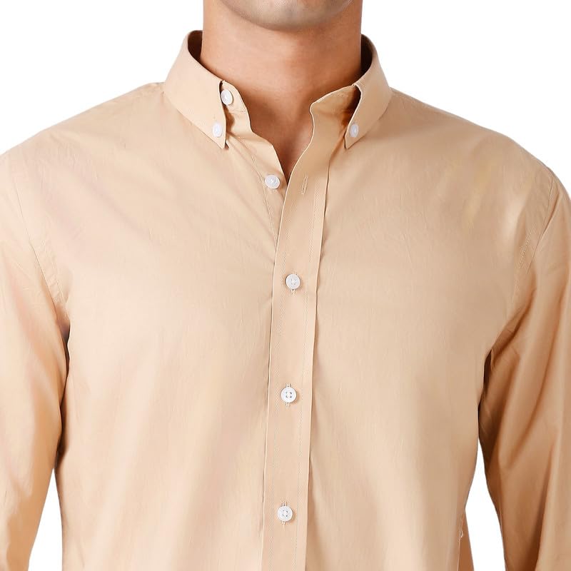 Image of MARK & ALBERT Men's Cotton Formal Shirt