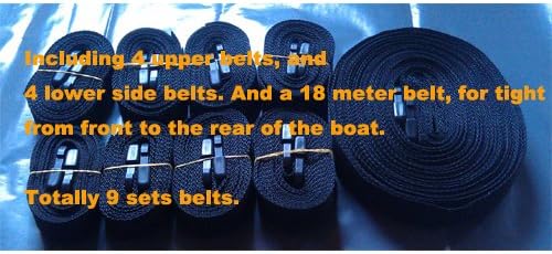 Brightent-Boat covers Heavy Duty BC1 600D Three Sizes Water Proof Trailer Fishing Ski Covers