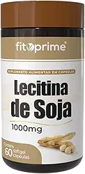 Lecitina de Soja 1000mg 60 Cápsulas Fitoprime