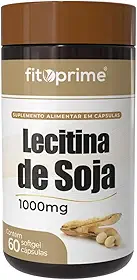 Lecitina De Soja 1000mg 60 Cápsulas Fitoprime