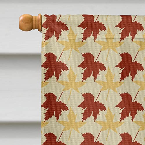 Drapeau sur Toile Caniche Blanc Décoration Automne Jardin Maison Sc9677chf - 4