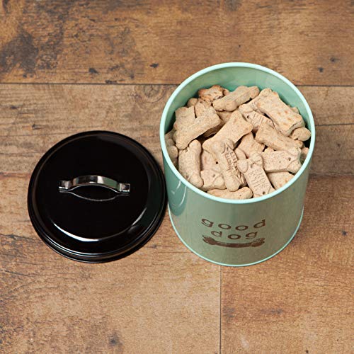 Now Designs Dog Biscuits Tin with Lid, Good Dog Design - Thumbnail 6