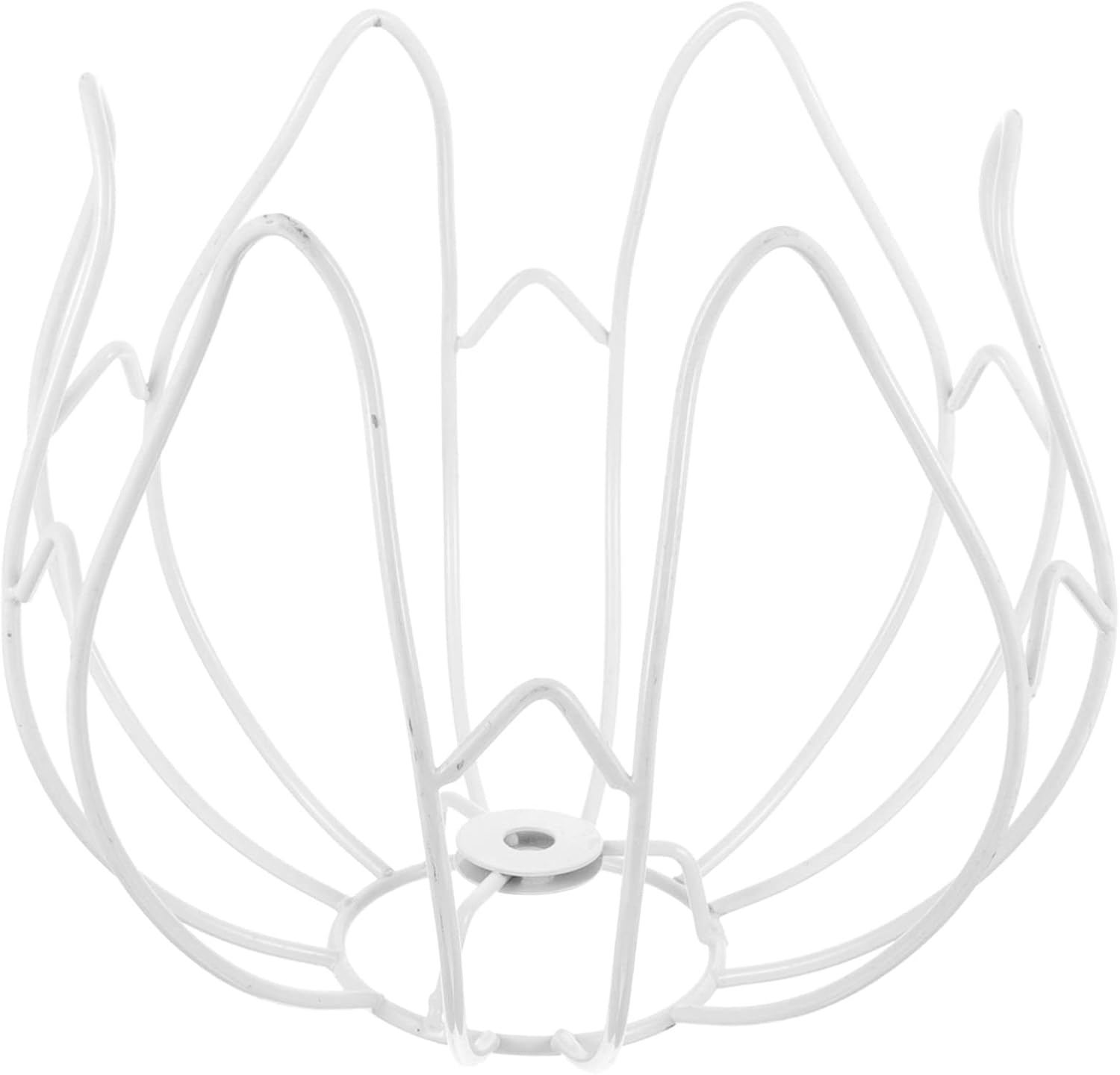 Gadpiparty European Crystal Lamp Stand Diy Wire Lampshade Frame Victorian Style Iron Wire Lampshade Table Lamp Frame