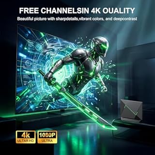 2026 TV Antenna for Smart TV Indoor for Local Channels HD Digital Antenna Outdoor Long Range Reception with Amplifier Signal Booster Supports 4K 1080p HD