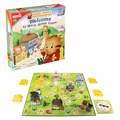 Briarpatch, Daniel Tiger's Neighborhood Welcome to Main Street Game, Based on Mr. Rogers, Preschool Learning For Kids Cover