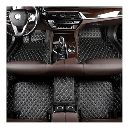 Tapis de sol BMW Série 6 F12 confort de voyage sur mesure noir vert