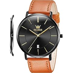 Retro Brown band & Black bezel and dial