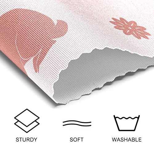 Set de table lapin haut de gamme antidérapant et isolant pour table de salon