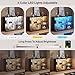 Lvifur Glass Display Cabinet with Lock & LED Light, High Gloss Sideboard with Human Body Sensor & Glass Shelves for Toys, Books, Collectibles, Liquor, Bookcase for Living Room, Kitchen, Study, Black