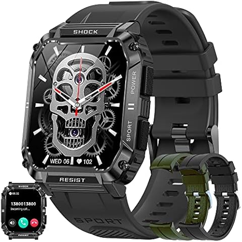 Smarwatch FITCXJX con llamada Bluetooth y monitoreo de salud Cover