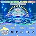 Junywell Flying Orb Ball Toy, Hover Hand Mini Drone Cosmic Globe, Fly Spinners for Kids Adults Indoor Outdoor Toys, Cool LED Lights Toys for 6 7 8 9 10+ Years Old Boys Girls Gift Blue