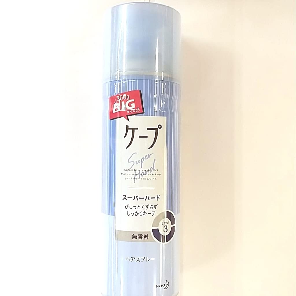 ケープ スーパーハード ヘアスプレー 300g Amazon | ケープ スーパーハード 無香料 300g | ケープ