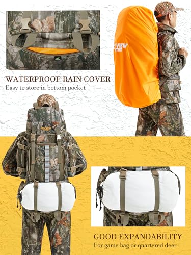 NEW VIEW 80L Hunting Backpack