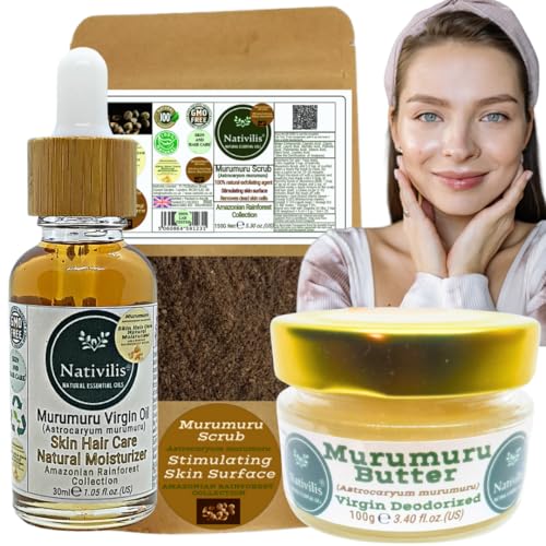Scrub et huile de Murumuru Nativilis stop aux cheveux crépus et rebelles