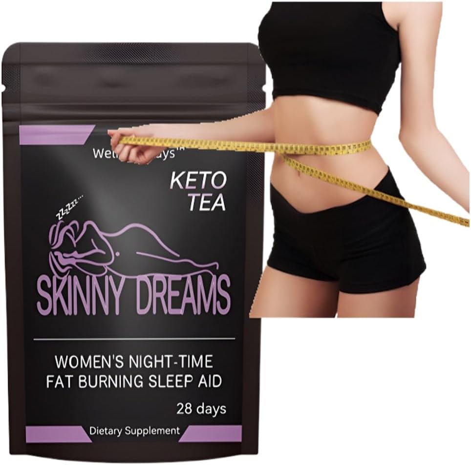 28 Days Natural Sleep Aid Tea – Relax, Support Restful Nights, Slimming Benefits – Herbal Infusion For Better Sleep & Wellness(1PCS)