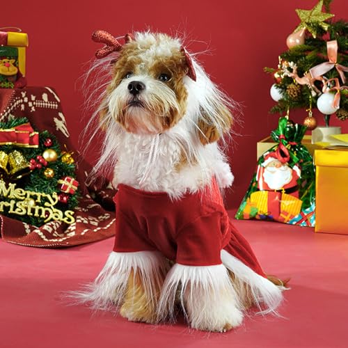 Disfraz de Navidad para perro talla S miniatura 3