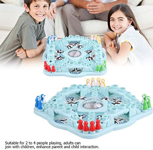 Kids Penguins Board Game, Penguins Competition Toy, 1Pc Pop n Drop Penguins Toys Kids Desktop Dice Board Competition Family Interaction Game 3 51VdUpCetCL. AC