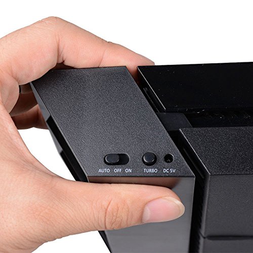 Linkstyle Ps4 Cooling Fan, Usb External Cooler 5 Fan Turbo Temperature Control Cooling Fans For Sony Playstation Gaming Console #TOP3