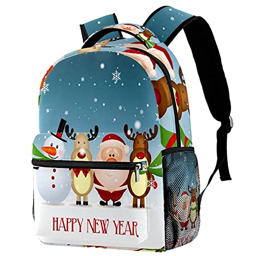 Sac à dos ordinateur portable imprimé cerf multicolore 40cm élégant pour affaires