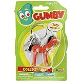 Gumby and friends, Pokey Bendable, Poseable keychain