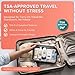 TrekTote 15 Piece Set Women’s Travel & Hygiene Kit with Clear Toiletry Bag, Personal Care Essentials, Single Kit or Bulk Case Packs
