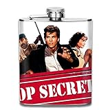 100% A PRUEBA DE FUGAS: Cada Matraz De Cadera Tiene Una Tapa De Acero Inoxidable Herméticamente Sellada Con Soldadura Por Presión De Aire Y Garantía De Calidad. Para Asegurarse De Que No Se Filtre Vodka, Whisky, Bourbon U Otra Bebida Favorita.