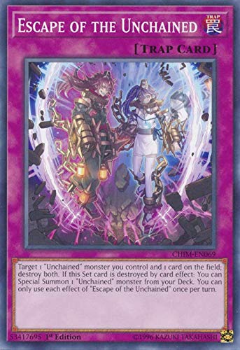 Yu-Gi-Oh! - Escape of The Unchained - CHIM-EN069 - Common - 1st Edition - Chaos Impact