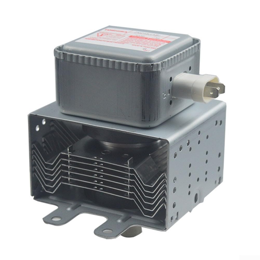 Magnetron 2M248J - Tubo de vacío de repuesto para horno microondas, salida de potencia de 1000 W con disipador de calor de 6 piezas para mejorar la velocidad de cocción
