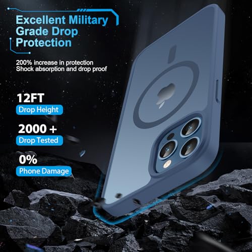 Coque compatible MagSafe iPhone 15 Pro Max avec protection ecran verre - 4