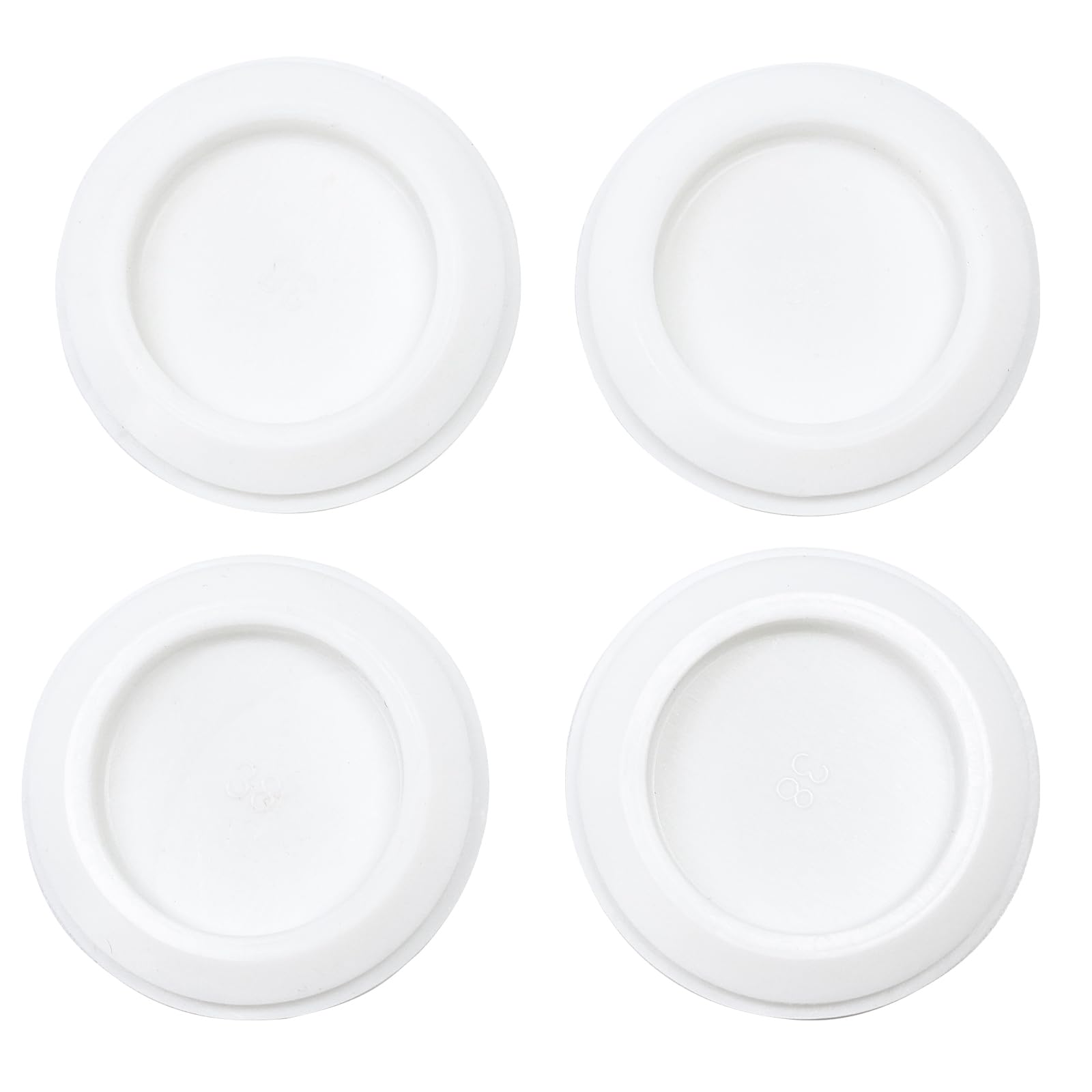 4 Pcs 38 mm Silicone Rubber Plugs for 38 mm (1-1/2") Round Holes