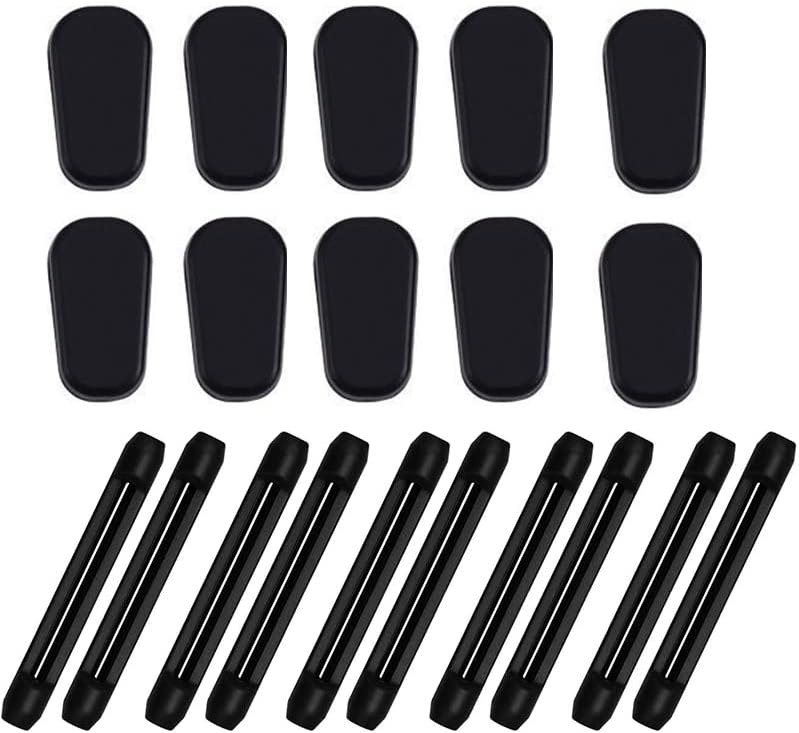 Miniatura 6 de 10 pares de fundas de silicona para la nariz, almohadillas para los oídos, puntas de las patillas de las gafas, retenedores de manga, retenedores