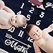 Yinuoday Fleece Baby Monthly Milestone Blanket Extra Large Photography Background Blanket Thick Backdrop Prop Swaddle for Single & Twins (for Twins)