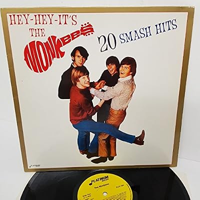 THE MONKEES, hey-hey-it's the monkees: 20 smash hits, PLAT 005, 12" LP, compilation