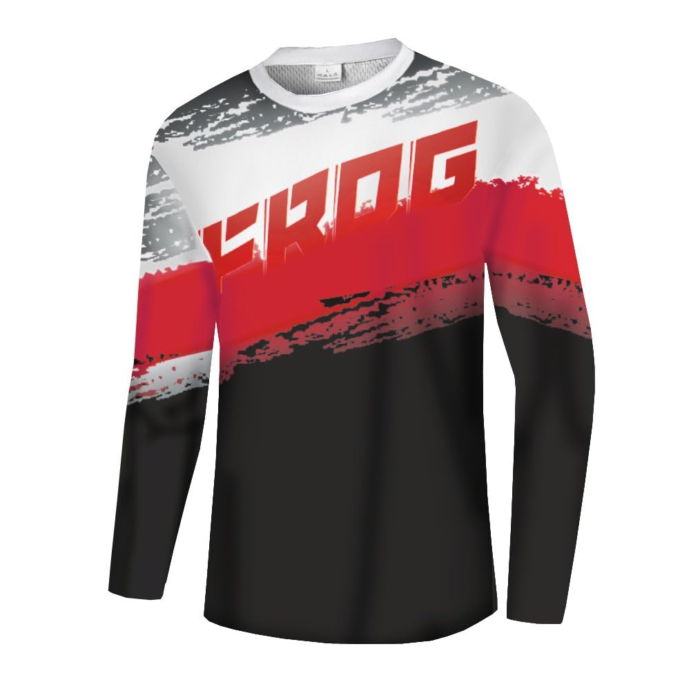 Ugly Frog MX Motocross Jersey Ciclismo Maglia Shirt Enduro Offroad Fuoristrada Quad Cross Adulti