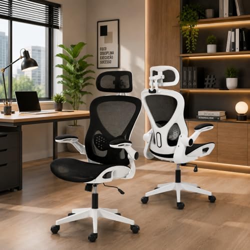 Cadeira de Escritório Ergonômica Prime | Mesh Respirável, Apoio d...
