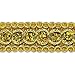 Expo International Trish Sequin Metallic Braid Trim, 20 yd, Gold