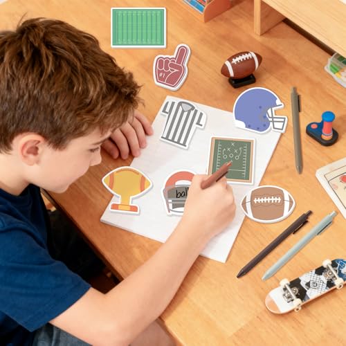 50% Off Football Sticky Notes & Pen Gift Set - 24 Packs