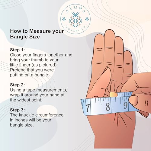 925 Sterling Silver Hawaiian Heirloom Scroll Plumeria Flower Cut Out Wave Edge Bangle Bracelet, Nickel Free Hypoallergenic for Sensitive Skin, Gift Box Included - Jewelry Gifts for Women Wife Mom Daughter4