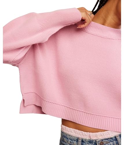 Image of Free People Women's Easy Street Crop Pullover