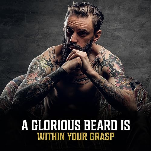 Image of Viking Revolution Sweet Tobacco Beard Oil for Men - Natural Mens Beard Oil with Argan Oil and Jojoba Oil - Beard Softener, Strengthens and Moisturizes - Beard Conditioner for Men (Sweet Tobacco,1Pack)