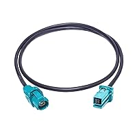 Vista 1 de H-MTD Dual Hembra E6K10A-1CAZ5-Z 10 Gigabit Ethernet Cable Compatible con ROSENBERGER (H-MTD hembra a MATEnet, 7M)