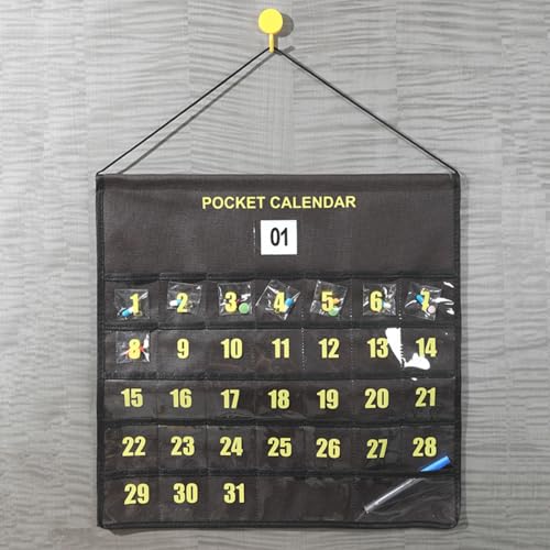 お薬カレンダー 1ヶ月用 高齢者向け 44*44cm壁掛けポケット 服薬カレンダー カレンダー 壁掛け 大きめ 透明 防水 薬ポケット 飲み忘れ防止 多機能 薬 収納 小物収納 PVC PP 不織布 防湿 抗菌 子供 高齢者向け 在宅 医療 介護用 35枚