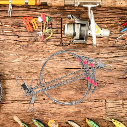 Toddmomy 1 Set Outdoor Fishing Leader Tackle Rig Set miniatura 4