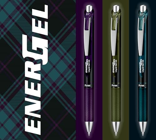 Bolígrafo gel retráctil Pentel EnerGel XM BL77A2 miniatura 5