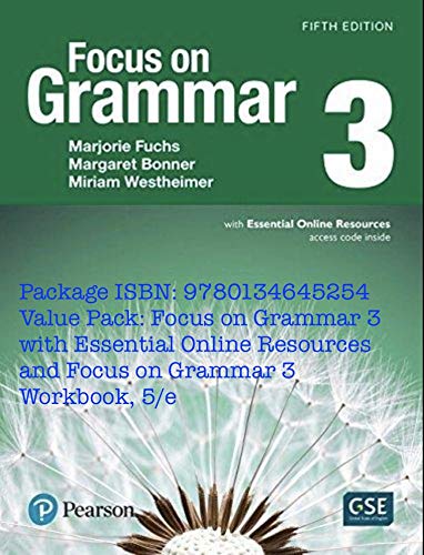 Focus on Grammar SB with Essential Online Resources and Workbook Level 3