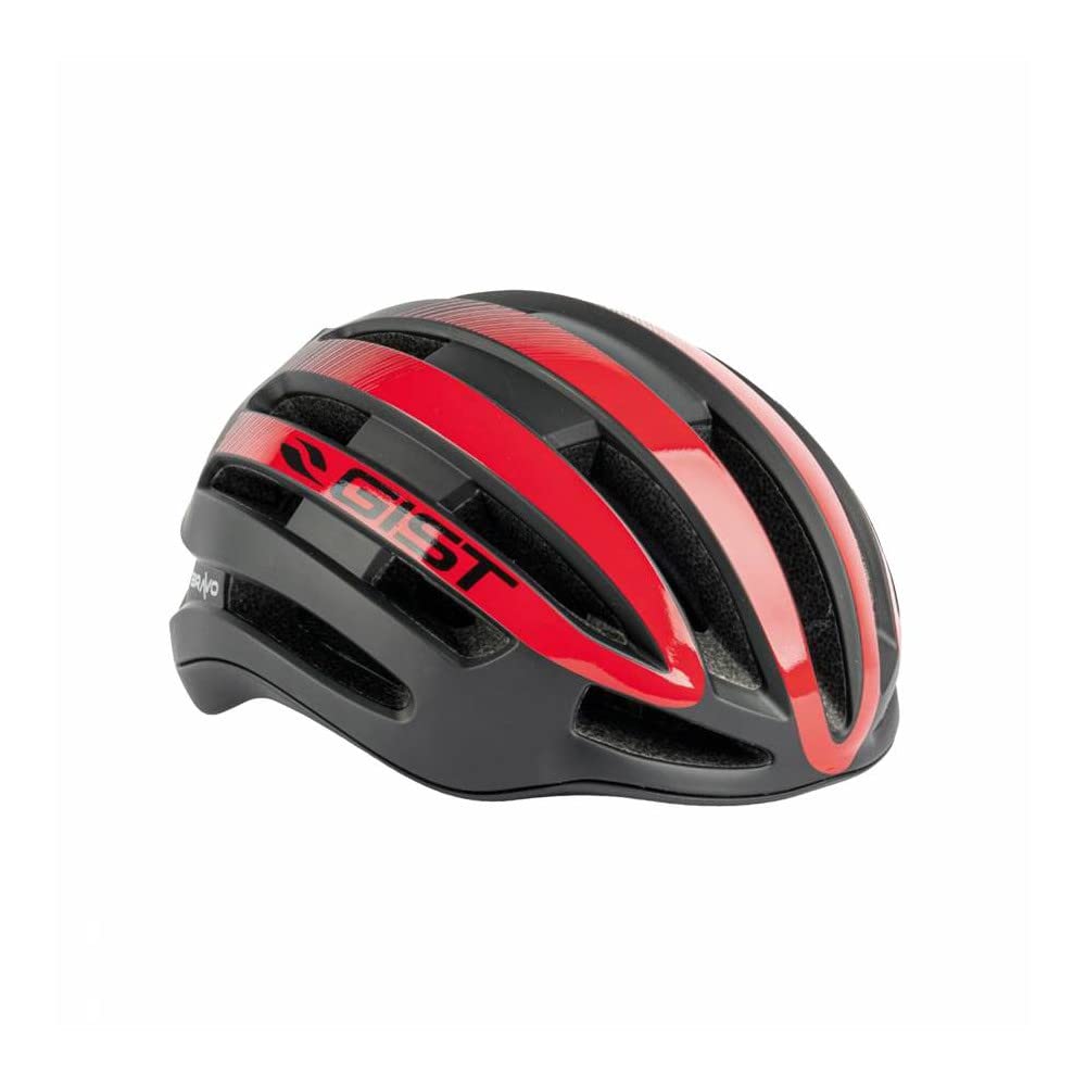 CASCO GIST BRAVO tg. S-M NERO-ROSSO