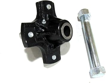 Rotary Cutter Tail Wheel HUB Heavy Duty CAST Iron with 1"" AXLE Bolt Replacement for Bush HOG OEM