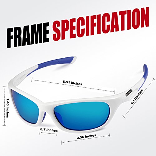 Duduma Polarized Sports Sunglasses For Men Women Baseball Running Cycling Fishing Driving Golf Unbreakable Frame Du646 #TOP5