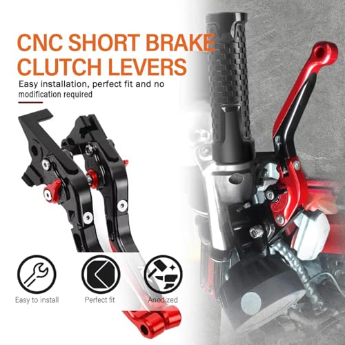 Levier d'embrayage moto extensible évitant la casse sur Raptor - 3